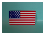 GIANT U.S.A. FLAG     SIZE 27" X 18"