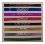 Custom Order Commemorative Aluminum POW/MIA, DOW or KIA Bracelets
