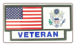 US Army Veteran Pride Tag