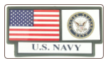 US Navy Pride Tag