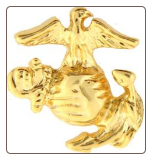 USMC EGA (Rt) (Gold)