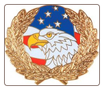Eagle Flag Wreath