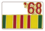 Vietnam Service Ribbon 1968