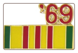 Vietnam Service Ribbon 1969