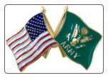 USA / Army Crossed Flags
