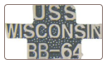 USS Wisconsin  BB - 64