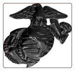 USMC EGA (Lt) (Black)