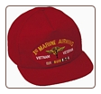 RED CAP 1ST MARINE AIRWING  ( VIETNAM  VETERAN )