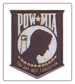 Car Grill Badge - POW/MIA