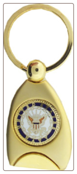 US Navy Service Key Ring