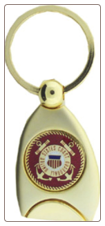 US Coast Guard Service Key Ring