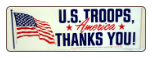 U.S. TROOPS AMERICA THANKS YOU