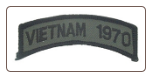 Vietnam 1970 Shoulder Tab