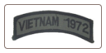 Vietnam 1972 Shoulder Tab