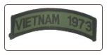 Vietnam 1973 Shoulder Tab