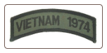 Vietnam 1974 Shoulder Tab