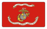 USMC Retired 3' x 5' Polyester Flag