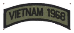 Shoulder Patch Vietnam 1968