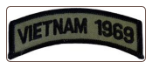Shoulder Patch Vietnam 1969