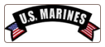 US Marines Rocker Patch
