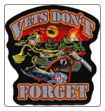 Vets Don't Forget 4"