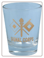 Shot Glass - Signal Corps
