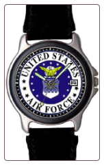 Air Force Leather Watch