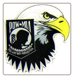 POW / MIA Shield and Eagle