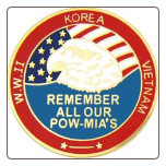 Remember our POW/ MIA WWII - Korea- Vietnam