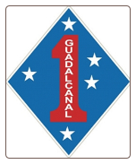1st Marine Division (Guadalcanal) Magnet