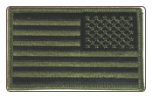 2" x 3" Subdued American Flag (Right Shoulder)