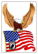 POW Eagle with Flag