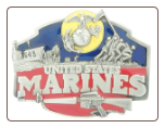United State Marine Corp. Cast Belt Buckle