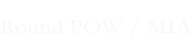 Round POW / MIA